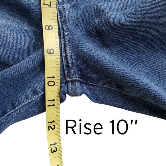 Banana Republic Mid Rise Mr. Skinny Raw Hem Ripped Knee Jeans Big Sur Wash 29 - Picture 8 of 12